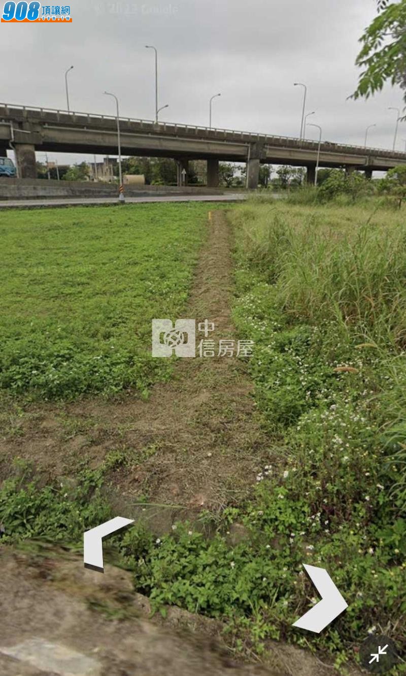 ㊣66快道 三面臨路小農地